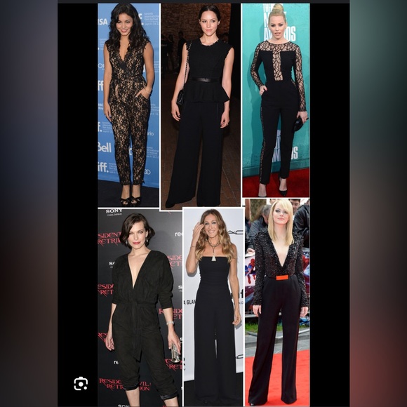 Greylin for Anthropologie black strapless jumpsuit with pockets Size S - Picture 4 of 12